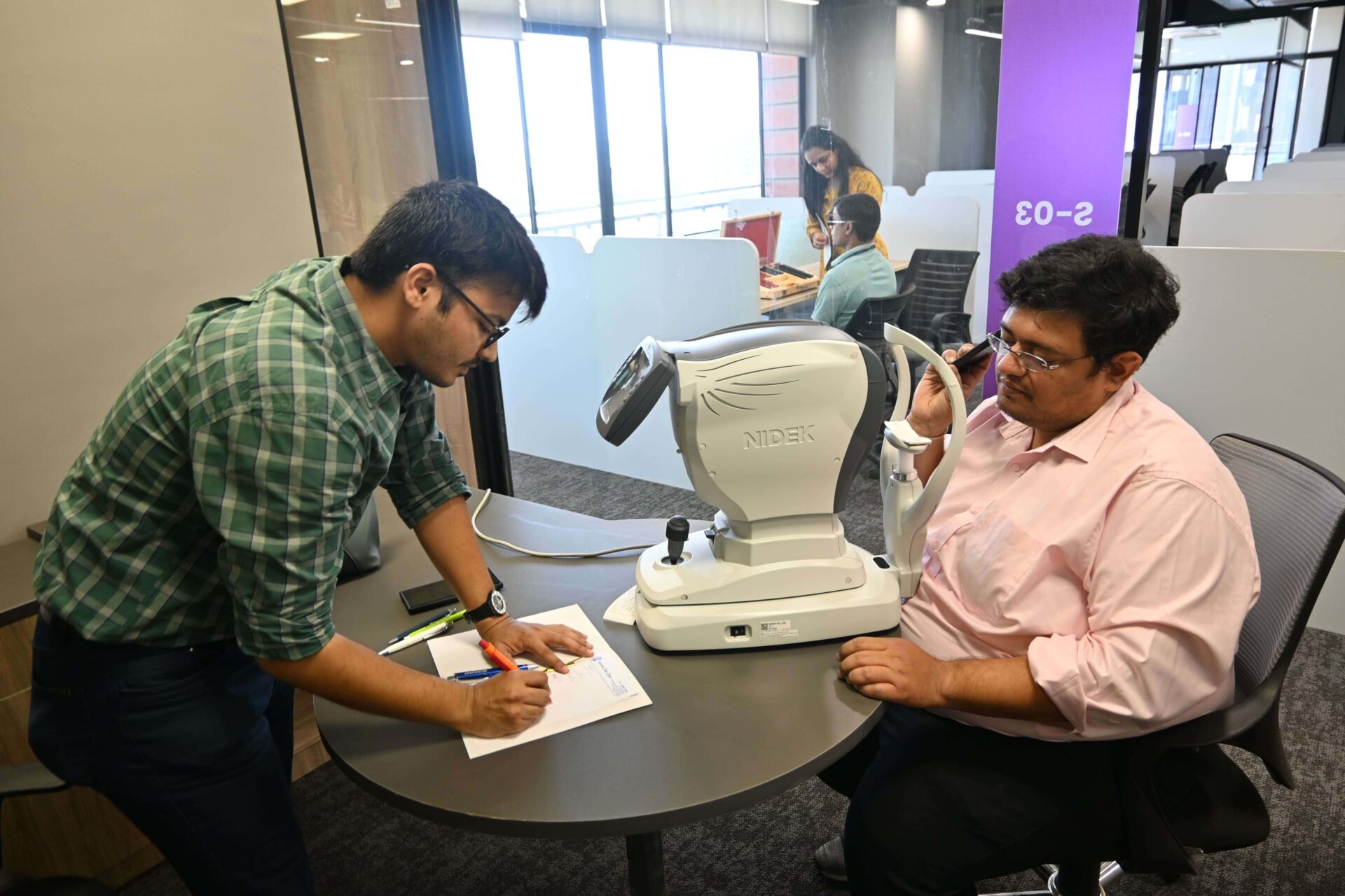 Eye Checkup camp at Rysun Ahmedabad