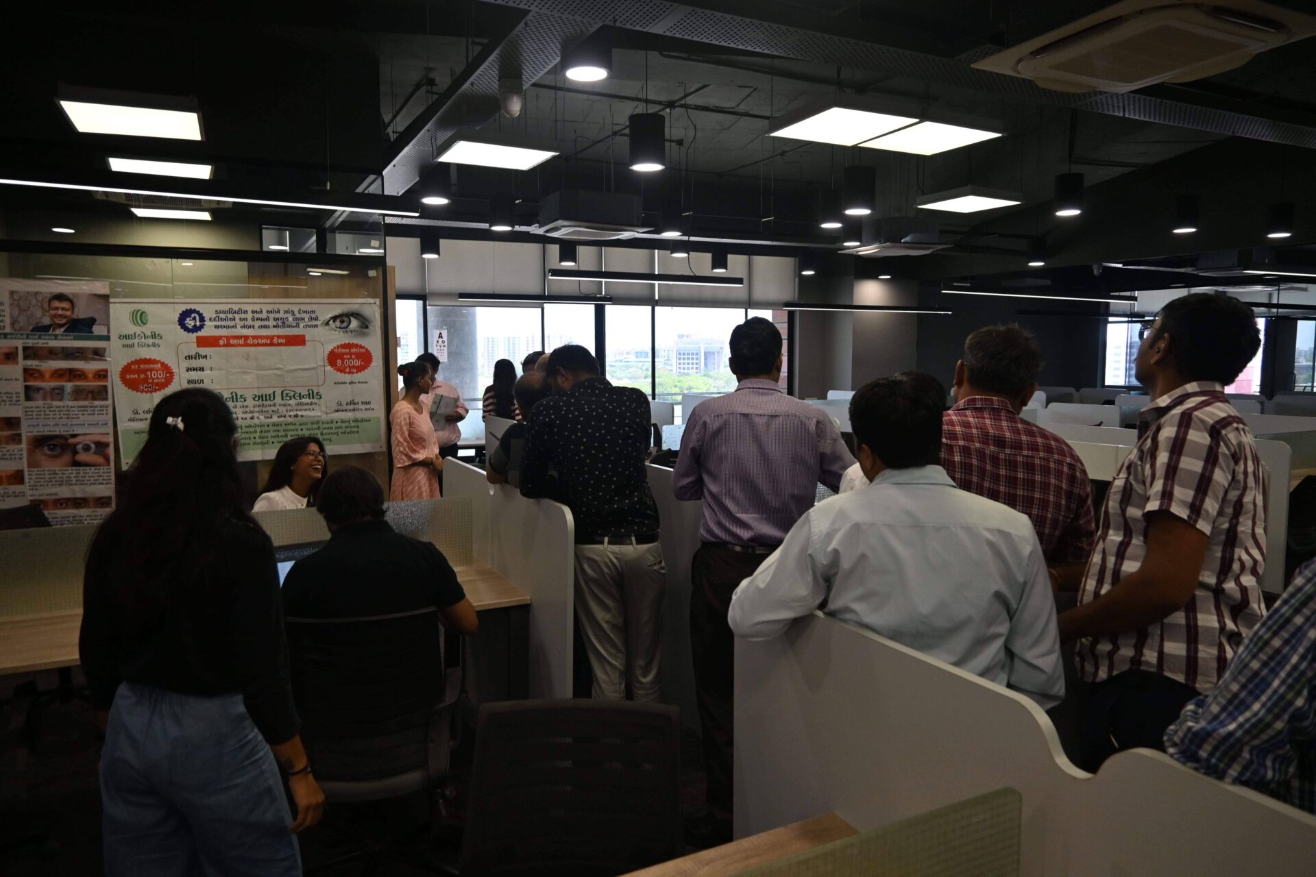 Eye Checkup camp at Rysun Ahmedabad