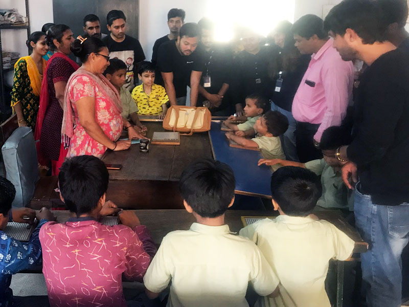 CSR Activity At Deaf & Mute School