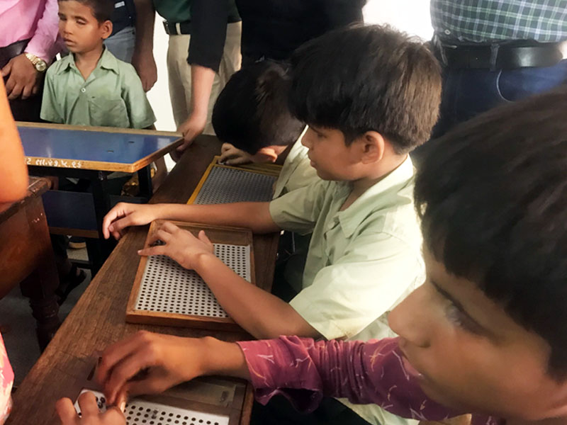 CSR Activity At Deaf & Mute School