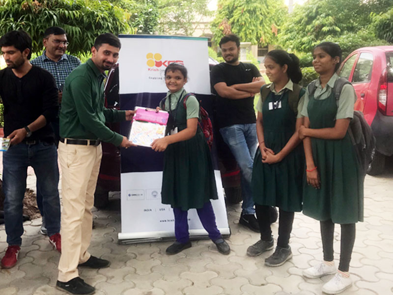 CSR Activity At Deaf & Mute School