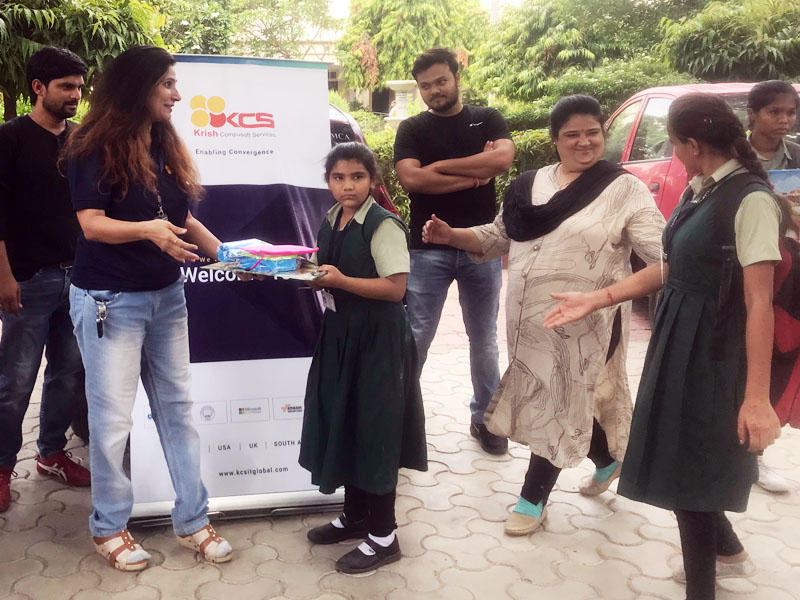 CSR Activity At Deaf & Mute School