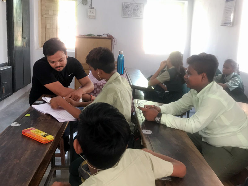 CSR Activity At Deaf & Mute School