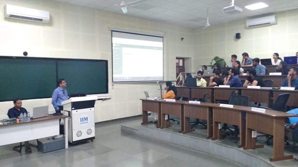 Training Session on Intranet Software at IIM Nagpur