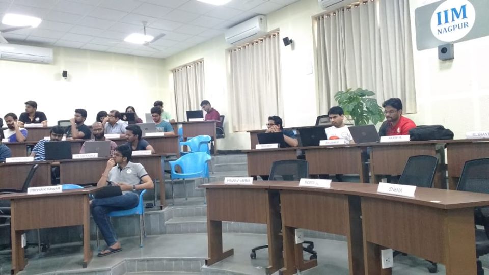 Training Session on Intranet Software at IIM Nagpur