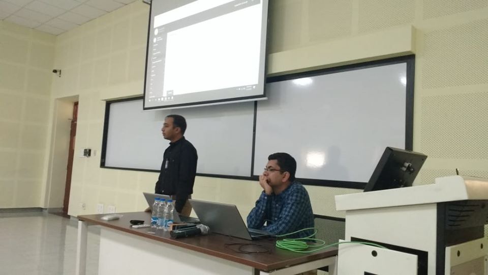 Training Session on Intranet Software at IIM Nagpur