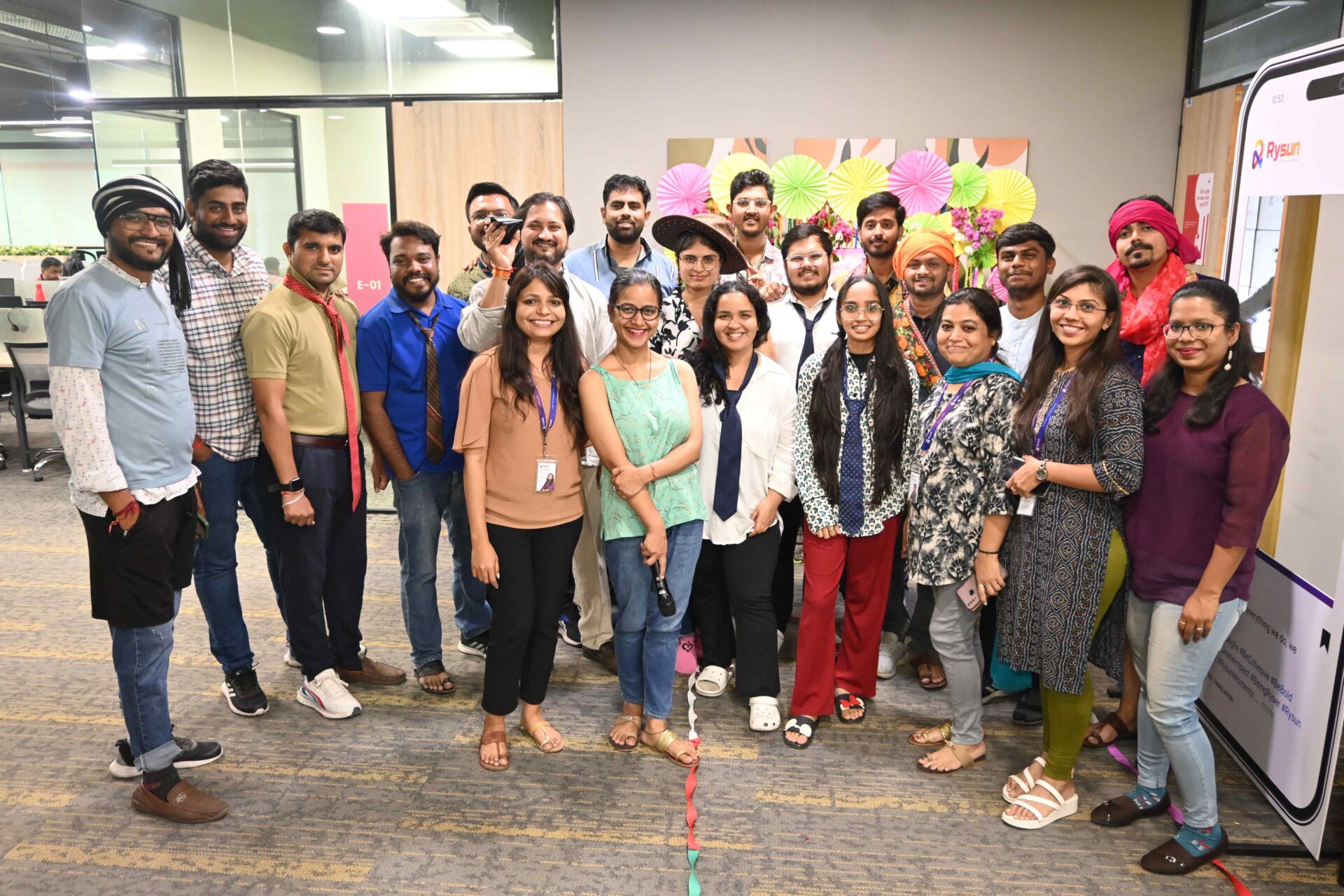 Mismatch day celebration at Rysun Ahmedabad