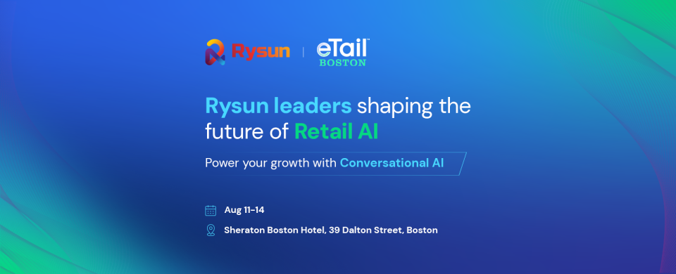 Rysun Labs to Showcase AI-Powered Retail Innovation at eTail Boston 2025