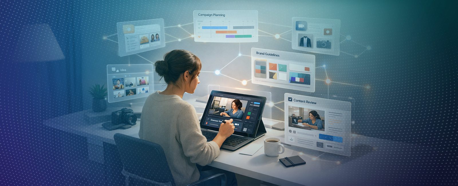 AI-Assisted Creator Productivity for a Creator–Brand Ecosystem