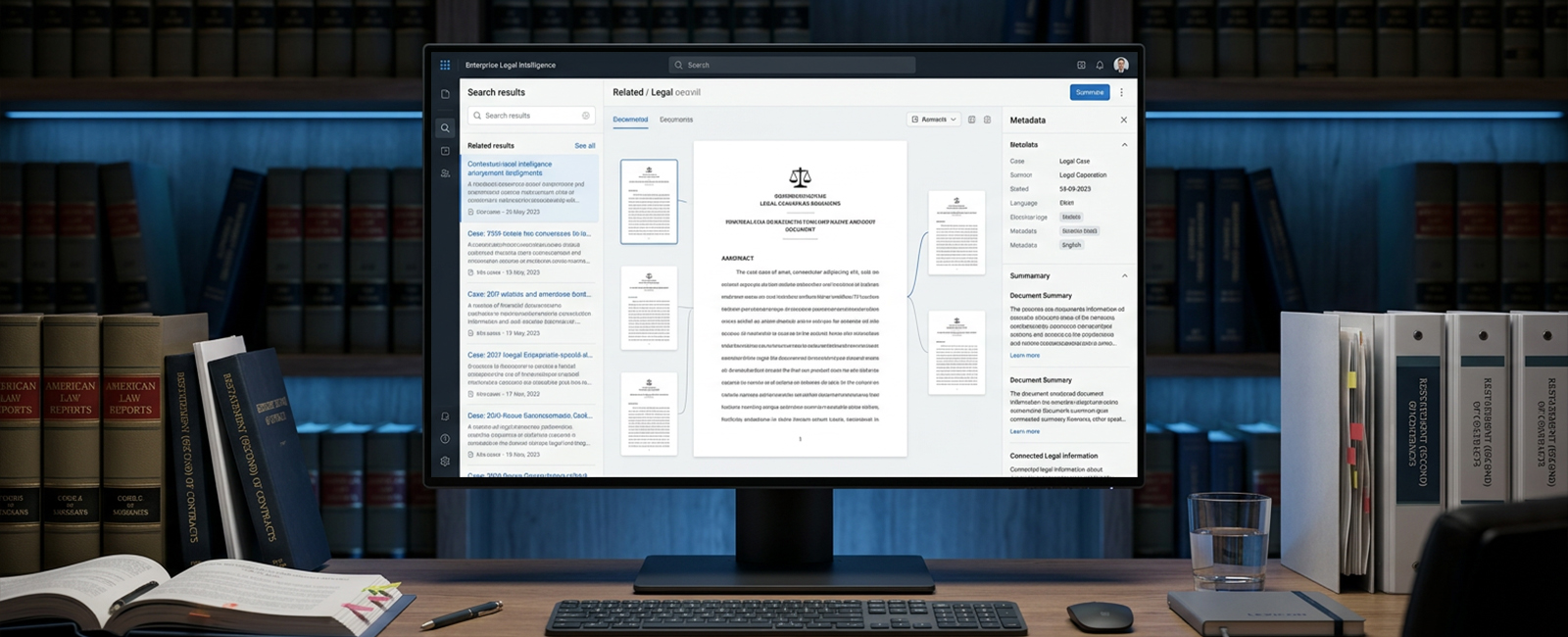 Legal Intelligence Platform for Faster Research and Governed Knowledge Discovery