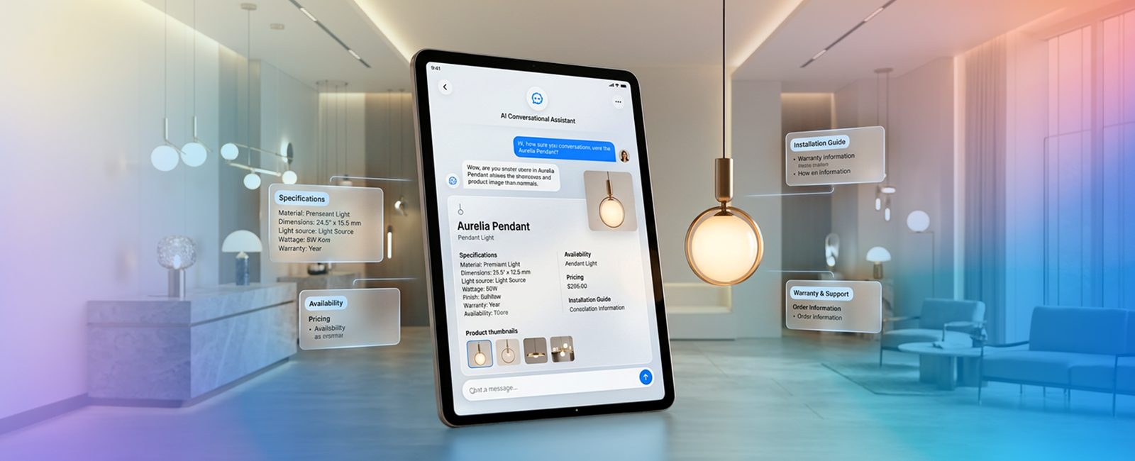 AI-Powered Conversational Commerce Assistant Accelerates Showroom Sales for a Premium Lighting Brand